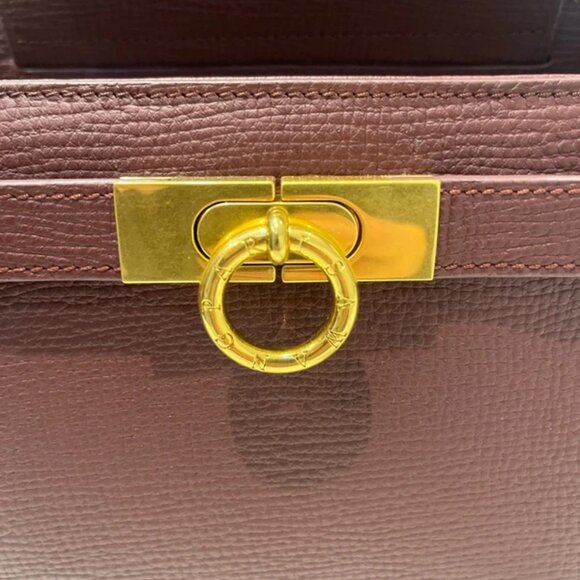 Parisa Wang Madison top handle bag in burgundy. Arrived a few weeks ago - Picture 9 of 15